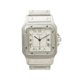 【美品 現品限り】 Cartier ［カルティエ］ サントスガルベLM　旧バックル　クオーツ　メンズ 【中古SA】