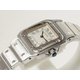 【美品 現品限り】 Cartier ［カルティエ］ サントスガルベSM クォーツ　レディース　白文字盤　旧バックル 【中古A】 - 縮小画像2
