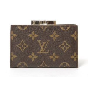 【美品 現品限り】 LOUIS VUITTON ［ルイヴィトン］ モノグラム がま口財布 【中古A】