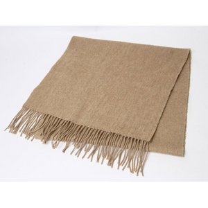 【美品 現品限り】 HERMES ［エルメス］ カシミヤマフラー　ベージュ 【中古A】