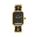 【美品 現品限り】 CHANEL ［シャネル］ プルミエール　L　GP　クォーツ　レディース　時計 【中古A】