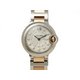 【美品 現品限り】 Cartier ［カルティエ］ バロンブルーSM　SS/PG　11Pダイヤ　WE902030　レディ...