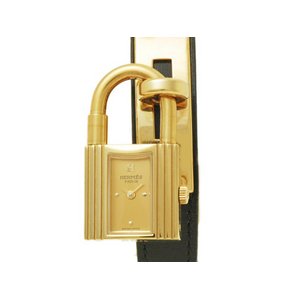 【美品 現品限り】 HERMES ［エルメス］ ケリーウォッチ　GP　レディース　クオーツ 【中古AB】