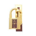 【美品 現品限り】 HERMES ［エルメス］ ケリーウォッチ　GP　レディース　クオーツ 【中古B】