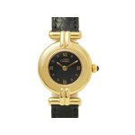 【美品 現品限り】 Cartier ［カルティエ］ マストコリゼ　GP　クオーツ　レディース 【中古B】