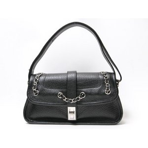 【現品限り】 CHANEL ［シャネル］ 2.55　ミニショルダー　黒　ブラック　シルバー金具 【中古SA】