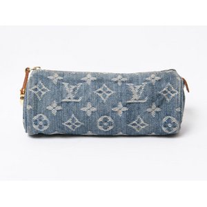【現品限り】 LOUIS VUITTON ［ルイヴィトン］ モノグラムデニム ミニポーチ　トゥルーススピーディGM　M95081 【中古B】