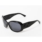 【現品限り】 CHANEL ［シャネル］ サングラス　カメリア　黒 【中古A】
