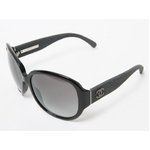 【現品限り】 CHANEL ［シャネル］ サングラス　デニム　黒 【中古A】