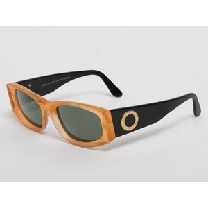 【現品限り】 BVLGARI ［ブルガリ］ サングラス　オレンジ/ブラック 【中古A】