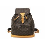 【現品限り】 LOUIS VUITTON ［ルイヴィトン］ モノグラム モンスリGM　M51135　リュック 【中古B】