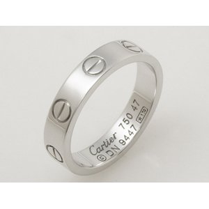 【現品限り】 Cartier ［カルティエ］ ミニラブリング　WG　#47 【中古SA】