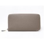 【現品限り】HERMES［エルメス］ アザップロング　シルクイン　エプソン　エトゥープ　シルバー金具 【新品】