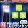 手回し式充電機能付き ダイナモ LEDランタン 【震災対策・停電用】