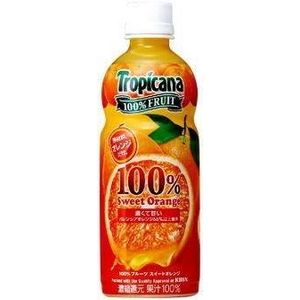 �L���� �g���s�J�[�i 100���t���[�c �X�C�[�g�I�����W 410mlPET 96�{�Z�b�g �i4�P�[�X�j