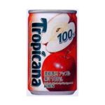 キリン トロピカーナ 100%フルーツ アップル 160g缶 90本セット （3ケース）