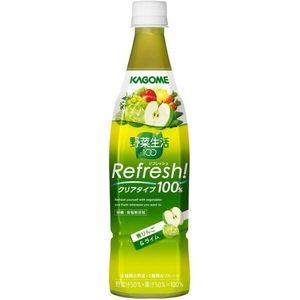 カゴメ 野菜生活100 Refresh! 青りんご&ライム 777gPET 240本セット (20ケース)