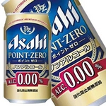 アサヒ ポイントゼロ 350ml缶 144本セット (6ケース)