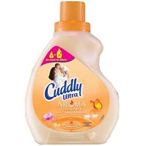 カドリーウルトラ 【濃縮タイプ・液体柔軟剤】 3本セット 【500ml×3】アロマテラピーエナザイジング（オレンジ） - 拡大画像