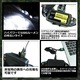 LEDヘッドライト 【5000ルーメン】 CREE社 USBポート/充電池2本付き 角度調節/4タイプ点灯可 〔コンパクト/軽量/生活防水〕 - 縮小画像3