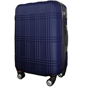 スーツケース 小型1-3日用 Ｓサイズ キャリーケース 超軽量 TSAロック搭載 大容量 ダブルファスナー 8輪キャリーバッグ 頑丈 人気色 ネイビー - 拡大画像