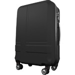 スーツケース 中型4-6日用 Mサイズ キャリーケース 超軽量 TSAロック搭載 大容量 ダブルファスナー 8輪キャリーバッグ 頑丈 人気色 ブラック