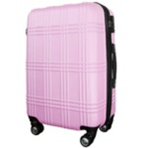 スーツケース 小型1-3日用 Ｓサイズ キャリーケース 超軽量 TSAロック搭載 大容量 ダブルファスナー 8輪キャリーバッグ 頑丈 人気色 ピンク