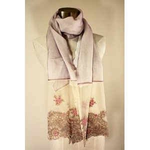 MARTINE BOISSY�i�}�[�e�B���{���V�[�j �`���[�����[�X�X�J�[�t�@Sweet flowers d'Hiver Tulle21