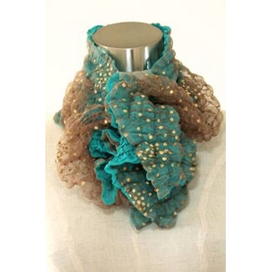 MARTINE BOISSY�i�}�[�e�B���{���V�[�j�`���[�����[�X�X�J�[�t Cloute Or �{Pacifique