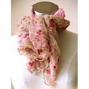 MARTINE BOISSY�i�}�[�e�B���{���V�[�j �`���[�����[�X�X�J�[�t roseRougePoudre