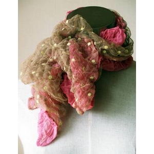 MARTINE BOISSY�i�}�[�e�B���{���V�[�j�`���[�����[�X�X�J�[�t PlumetisRosePL106