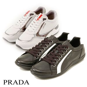 PRADA SPORT（プラダスポーツ） スニーカー 4E2006(BI＋AN)／ホワイト 8（27cm）