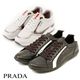 PRADA SPORT（プラダスポーツ） スニーカー 4E1835(BI＋NE)／ブラック 7.5（26.5cm）