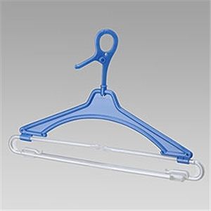 レック 伸縮バスタオルハンガー 3本組 15個セット - 拡大画像