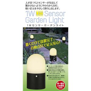 ウィーキャン センサー式 LEDガーデンライト