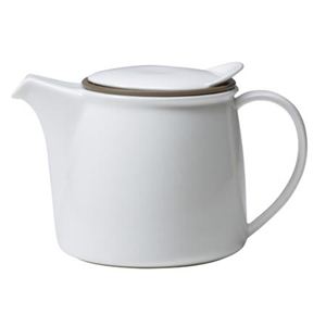 キントー BRIM ティーポット 750ml ホワイト - 拡大画像