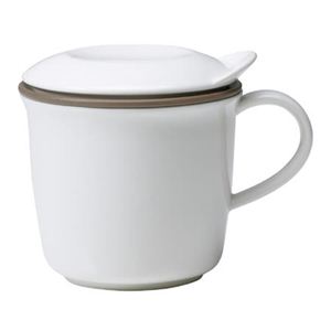 キントー BRIM マグカップ 300ml ホワイト - 拡大画像