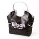 kitson（キットソン） トートバッグ Sequin Tote 3922・ブラック×ラベンダー