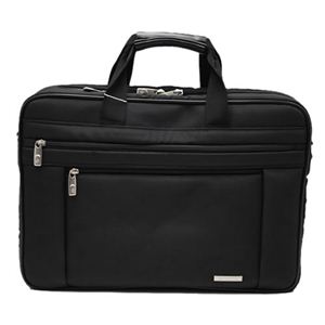 samsonite（サムソナイト） ビジネスバッグ ビジネスケース　Gusset Briefcase17 BLACK - 拡大画像
