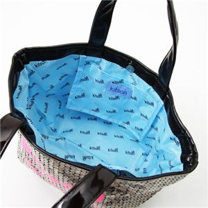 kitson(キットソン) レオパード柄 スパンコール ミニトートバッグ 4003 LEOPARD 写真3