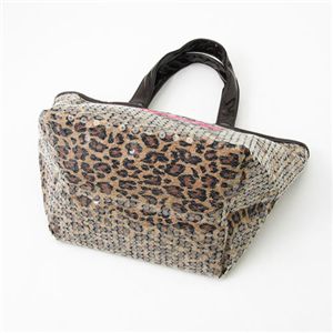 kitson(キットソン) レオパード柄 スパンコール ミニトートバッグ 4003 LEOPARD 写真4