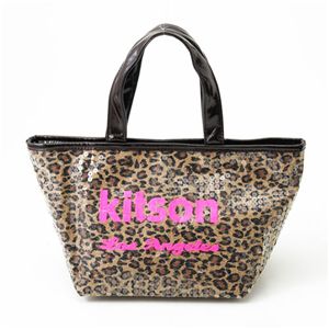 kitson(キットソン) レオパード柄 スパンコール ミニトートバッグ 4003 LEOPARD 写真5