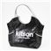 kitson(ｷｯﾄｿﾝ) ｽﾊﾟﾝｺｰﾙ ﾄｰﾄﾊﾞｯｸﾞ Sequin Tote Bag 3317 BLACK/SILVER ﾗｰｼﾞ