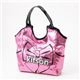 kitson(���åȥ���) ���ѥ󥳡���Хå� ��ܥ�ץ��� SEQUIN BOW TOTE Pink��Black
