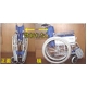 【消費税非課税】自走介助式 アルミ車椅子 ABA-13 座幅40cm　ブルー - 縮小画像3