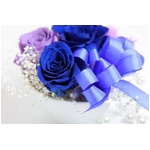 プリザーブドアレンジ「メルシーブルー」