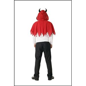 【ハロウイン向け】デビルフードケープ