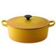 Le Creuset（ル・クルーゼ） ココット オーバル2502トラディション《23cm》ディジョンイエロー