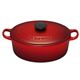 Le Creuset（ル・クルーゼ） ココット オーバル2502トラディション《25cm》チェリーレッド