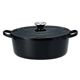 Le Creuset（ル・クルーゼ） ココット・オーバル2102《25cm》シャイニーブラック